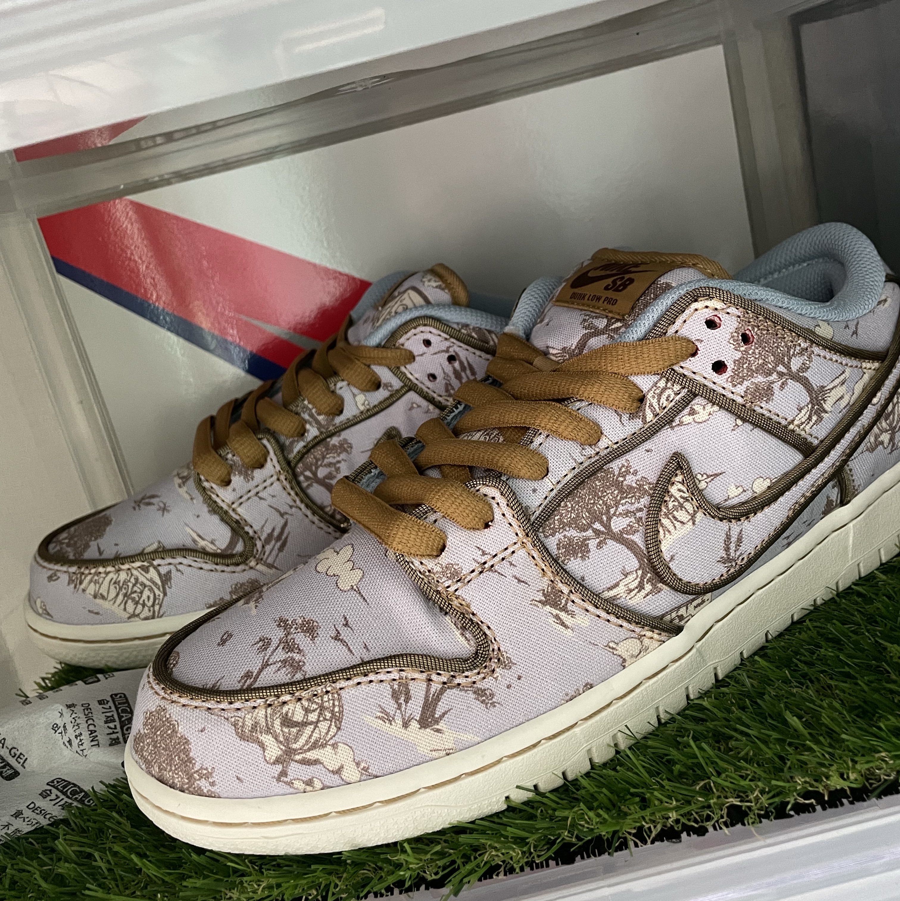 Nike SB Dunk Low Pro Premium Toile 착용 스타일 - 1
