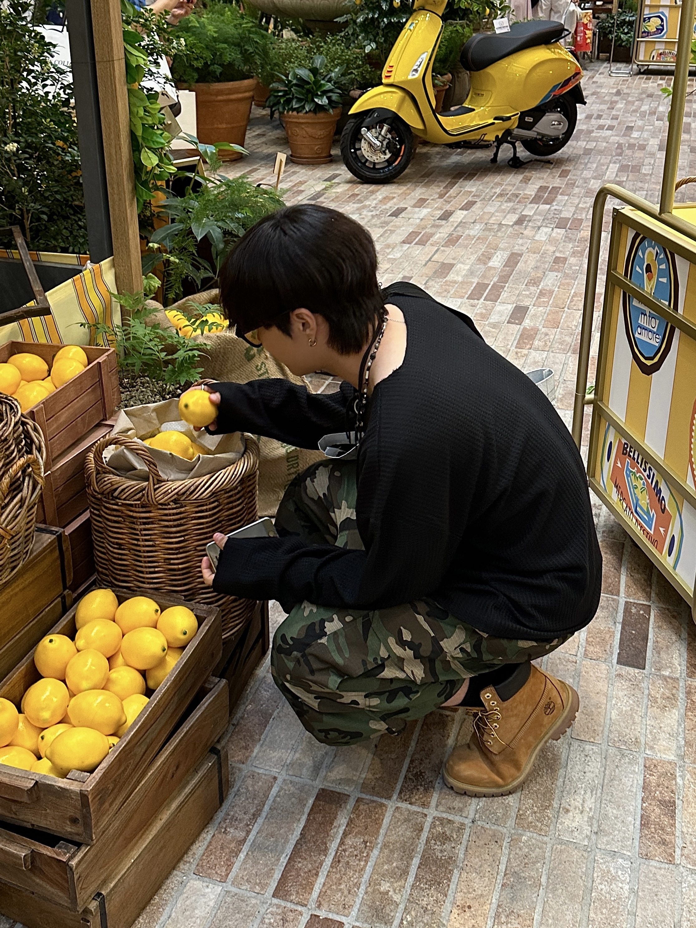 Timberland Premium 6 inch Waterproof Boot Wheat Nubuck - Wide 착용 스타일 - 5