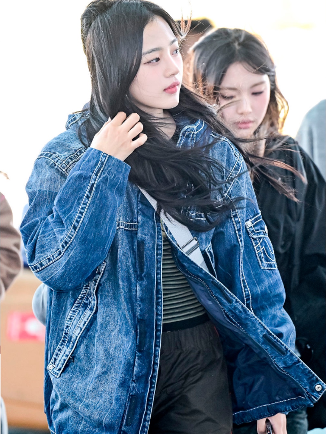 True Religion Denim Field Trucker Jacket Indigo, True Religion x Fetch Denim Jacket Indigo 착용 스타일 - 2