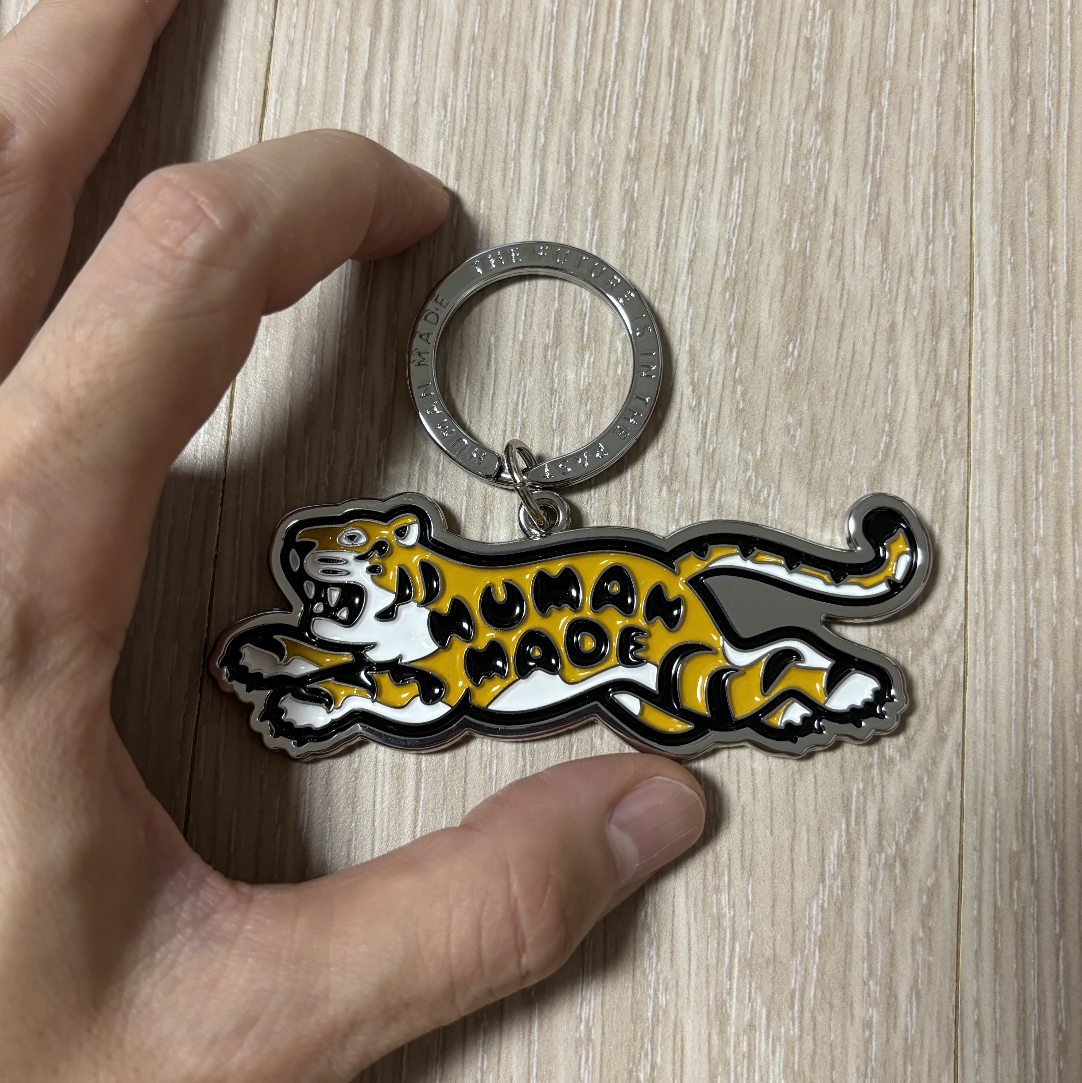 Human Made Animal Keychain #2 Silver 착용 스타일 - 2