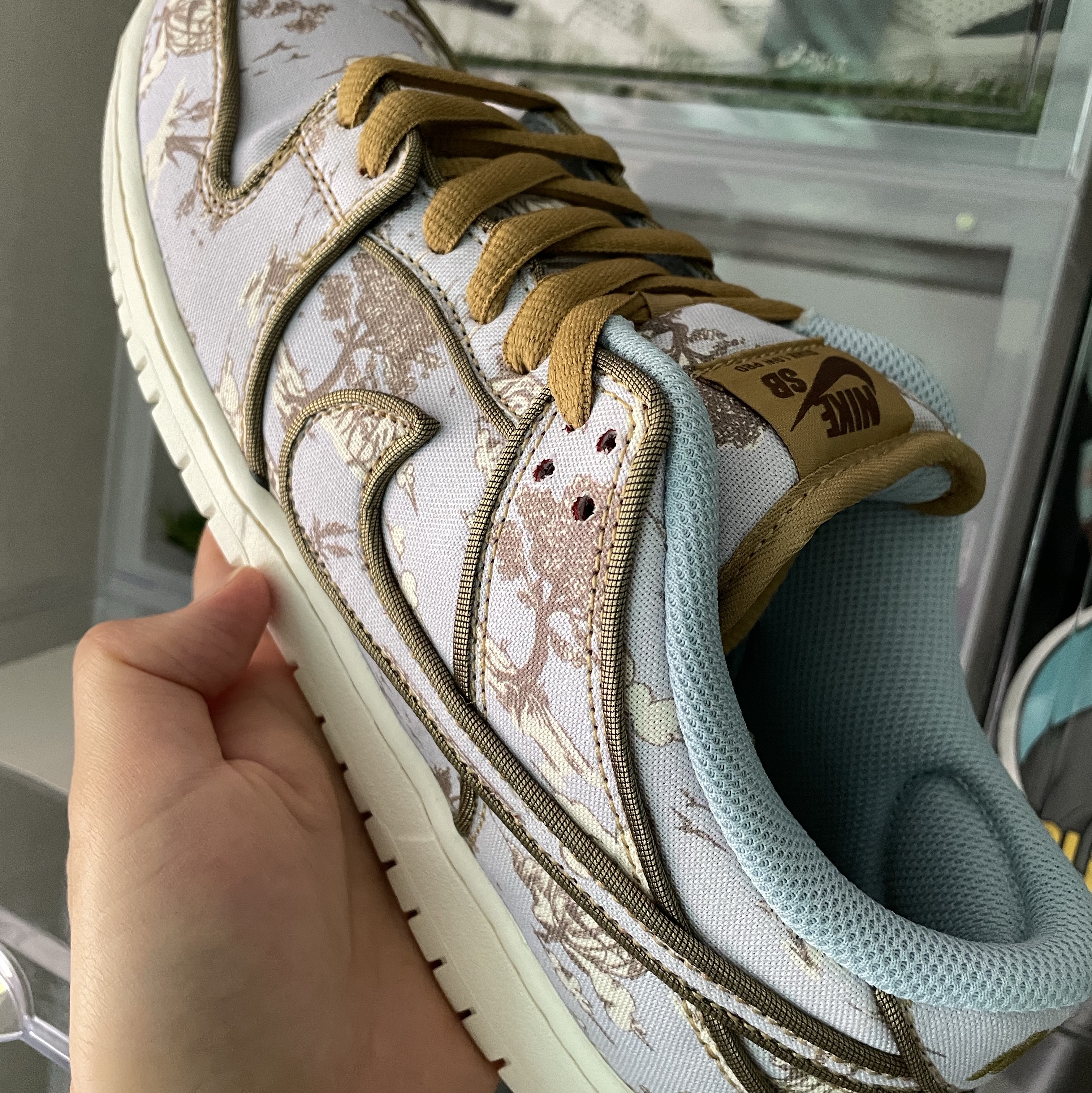 Nike SB Dunk Low Pro Premium Toile 착용 스타일 - 3