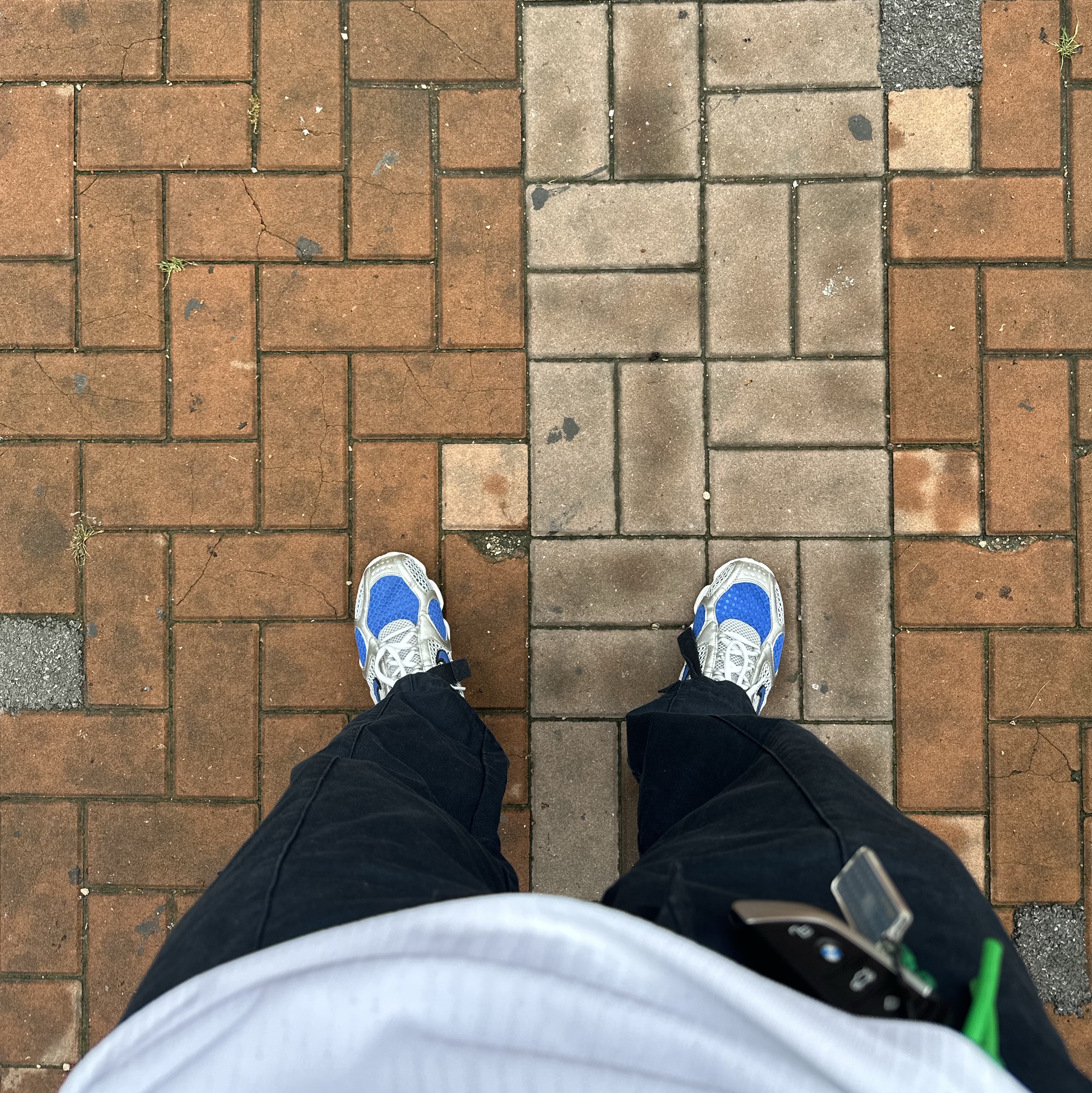 Nike Air Zoom Spiridon Cage 2 Varsity Royal 착용 스타일