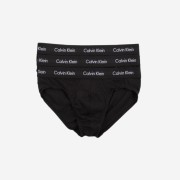 Calvin Klein New Cotton Stretch 3-pack Hip Brief Black