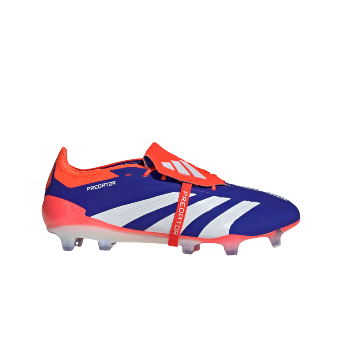 아디다스 프레데터 엘리트 폴드오버 텅 FG 루시드 블루 클라우드 화이트 솔라 레드(Adidas Predator Elite Foldover Tongue FG Lucid Blue Cloud White Solar Red)