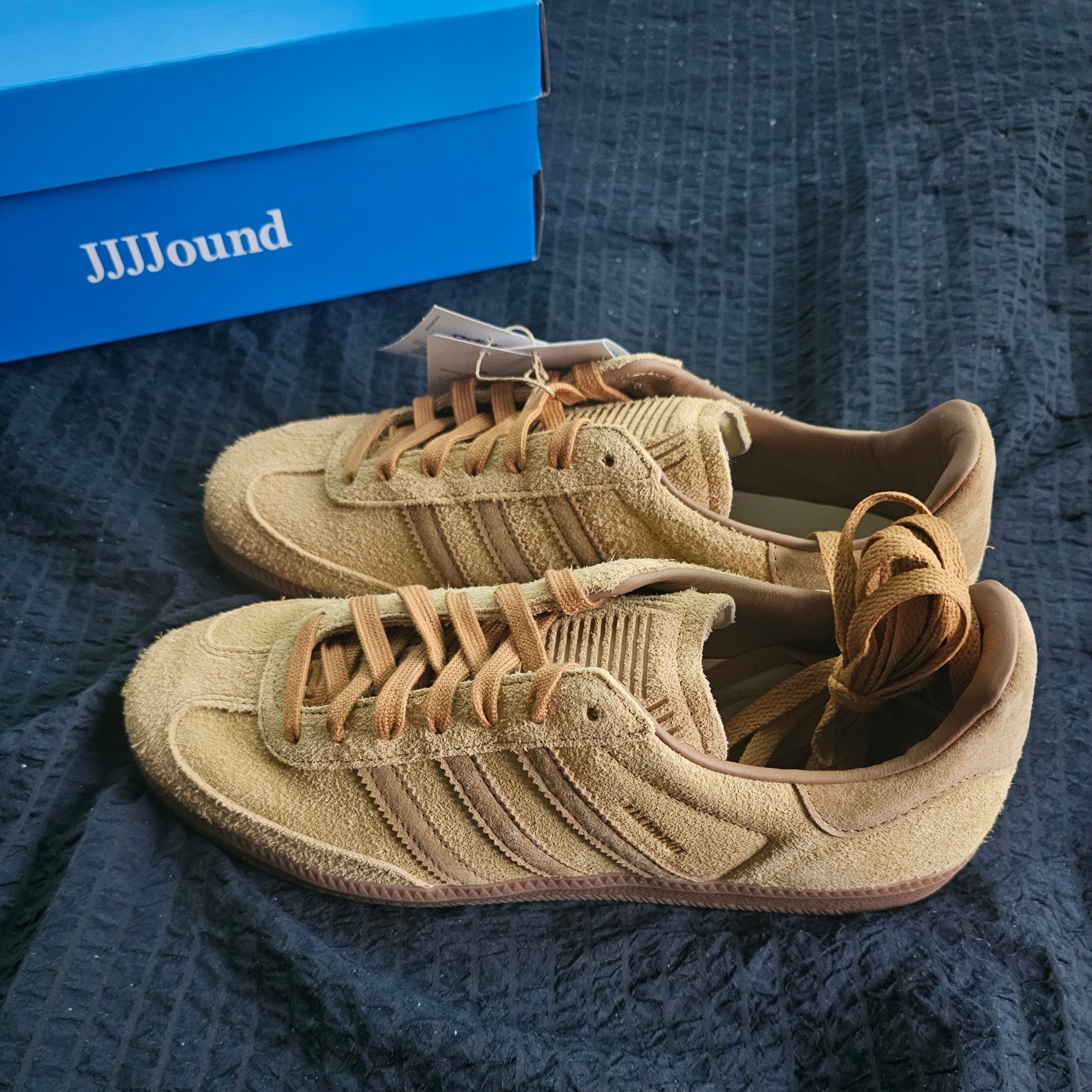 Adidas x JJJJound Samba OG Mesa, Adidas Campus 80s FI Mesa 착용 스타일 - 2