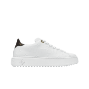 (W) Louis Vuitton Time Out Sneakers Monogram White