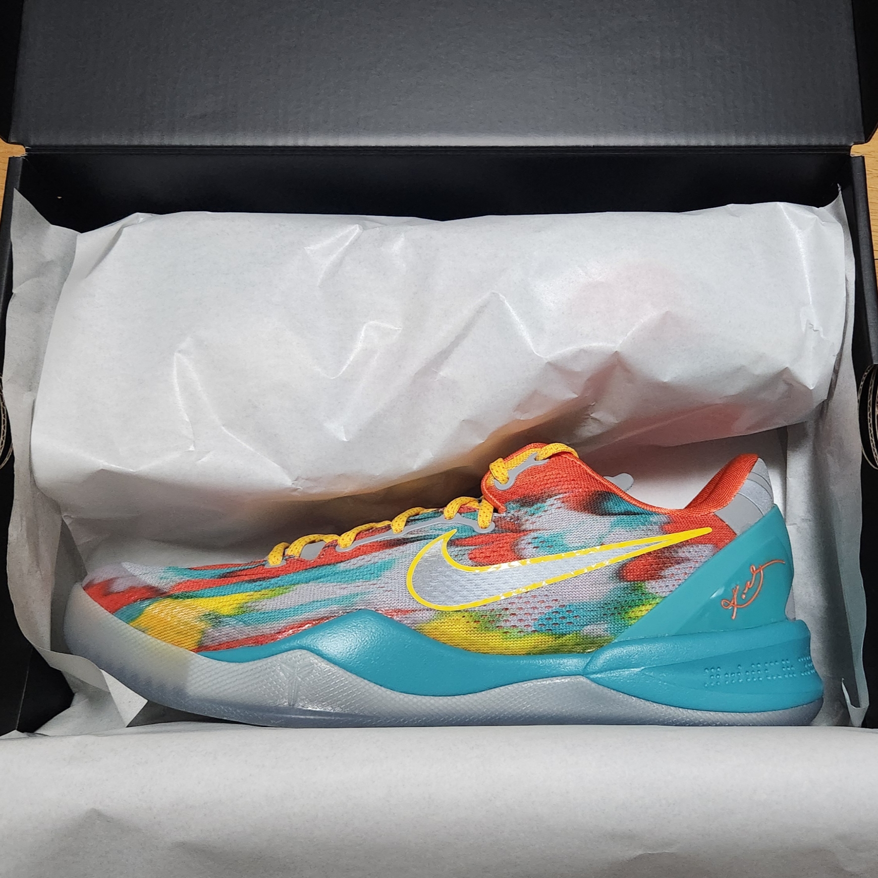 Nike Kobe 8 Protro Venice Beach 착용 스타일