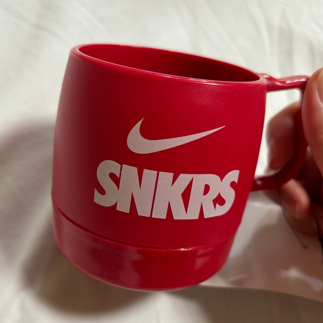 【Helinox × NIKE 】 SNKRS Lounge Mug Red 해외] 헬리녹스 x 나이키 SNKRS 라운지 수베니어 다이넥스 머그