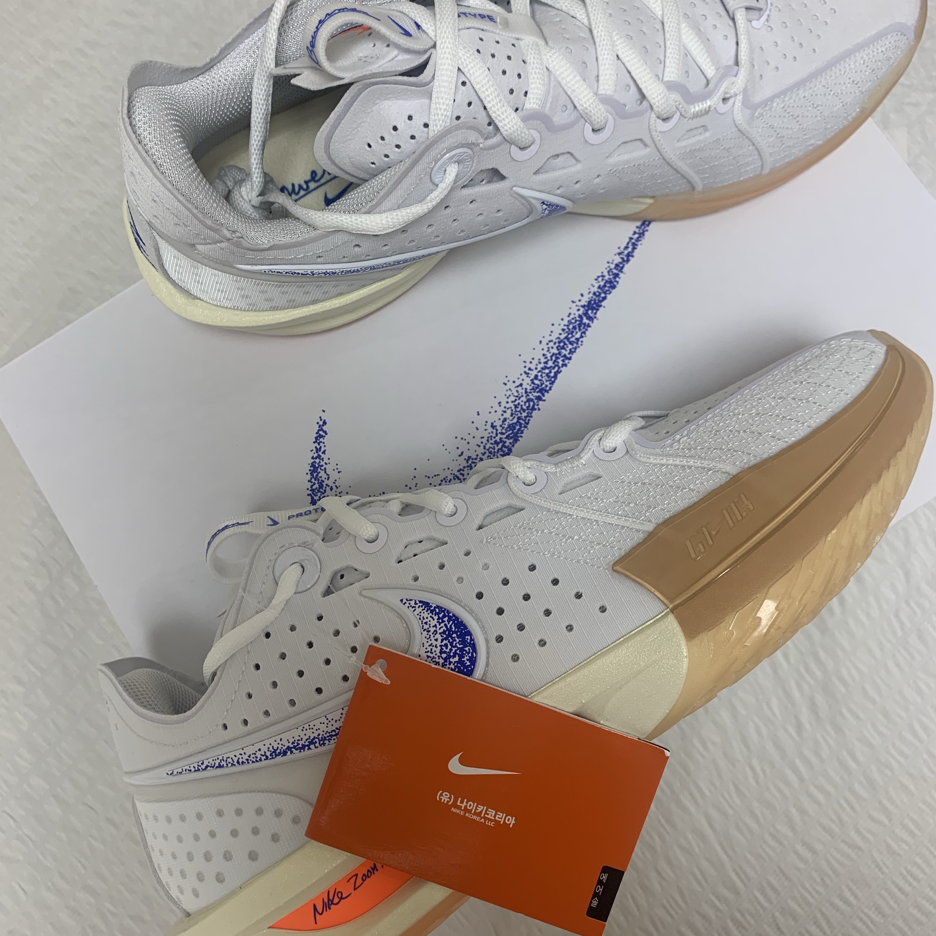 Nike Air Zoom G.T. Cut 3 EP Blueprint 착용 스타일