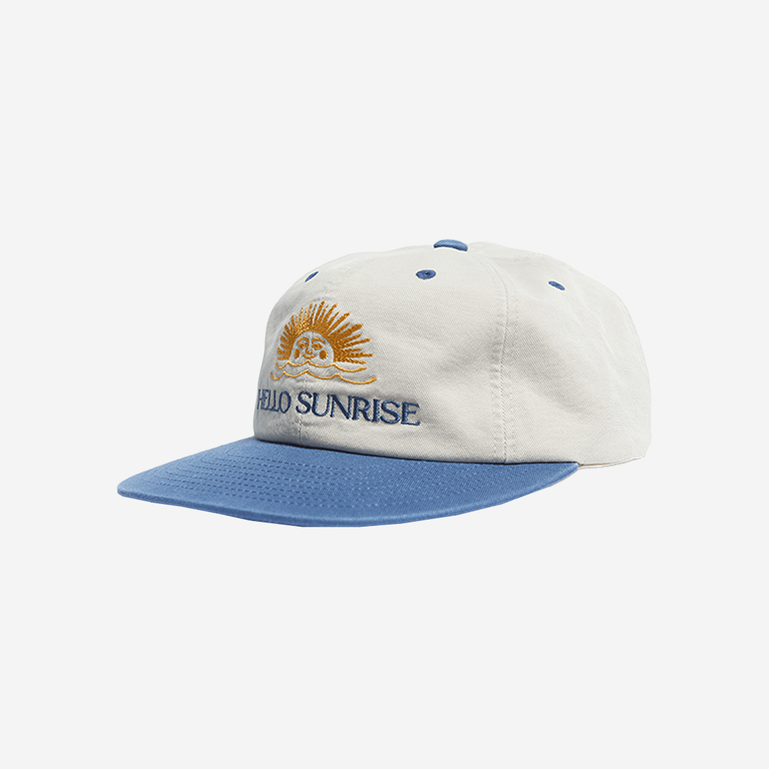 ★Hello Sunrise★ Palm Tree Logo 6Panel Cap_Charcoal HELLO SUNRISE＞ パーム ツリー ワッペン 6パネル キャップ