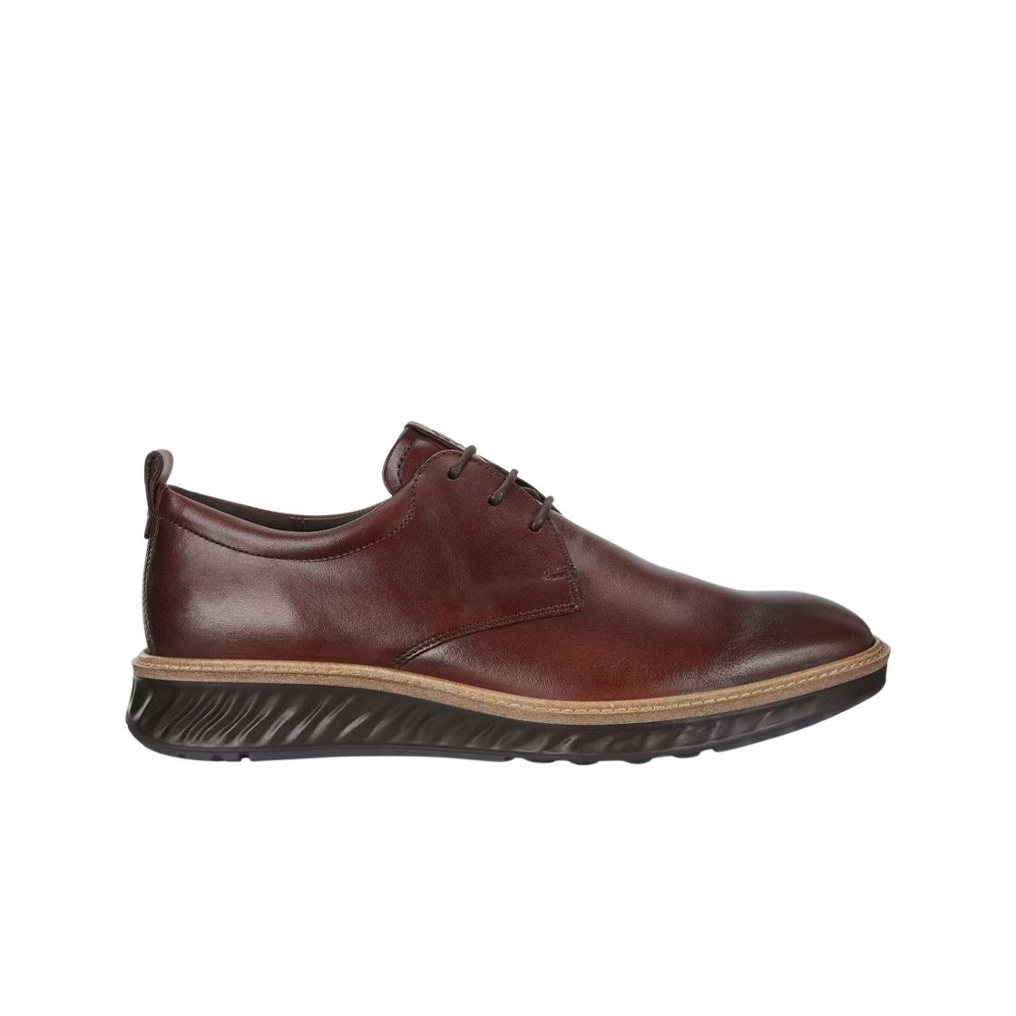 에코 St.1 하이브리드 플레인 토 슈즈 꼬냑(Ecco St.1 Hybrid Plain Toe Shoes Cognac) - 1