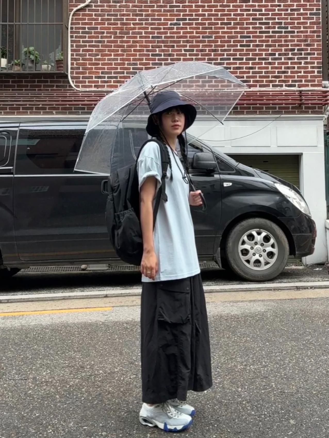 Asics x Kiko Kostadinov Novalis Gel-Teremoa Snow White Asics Blue 착용 스타일