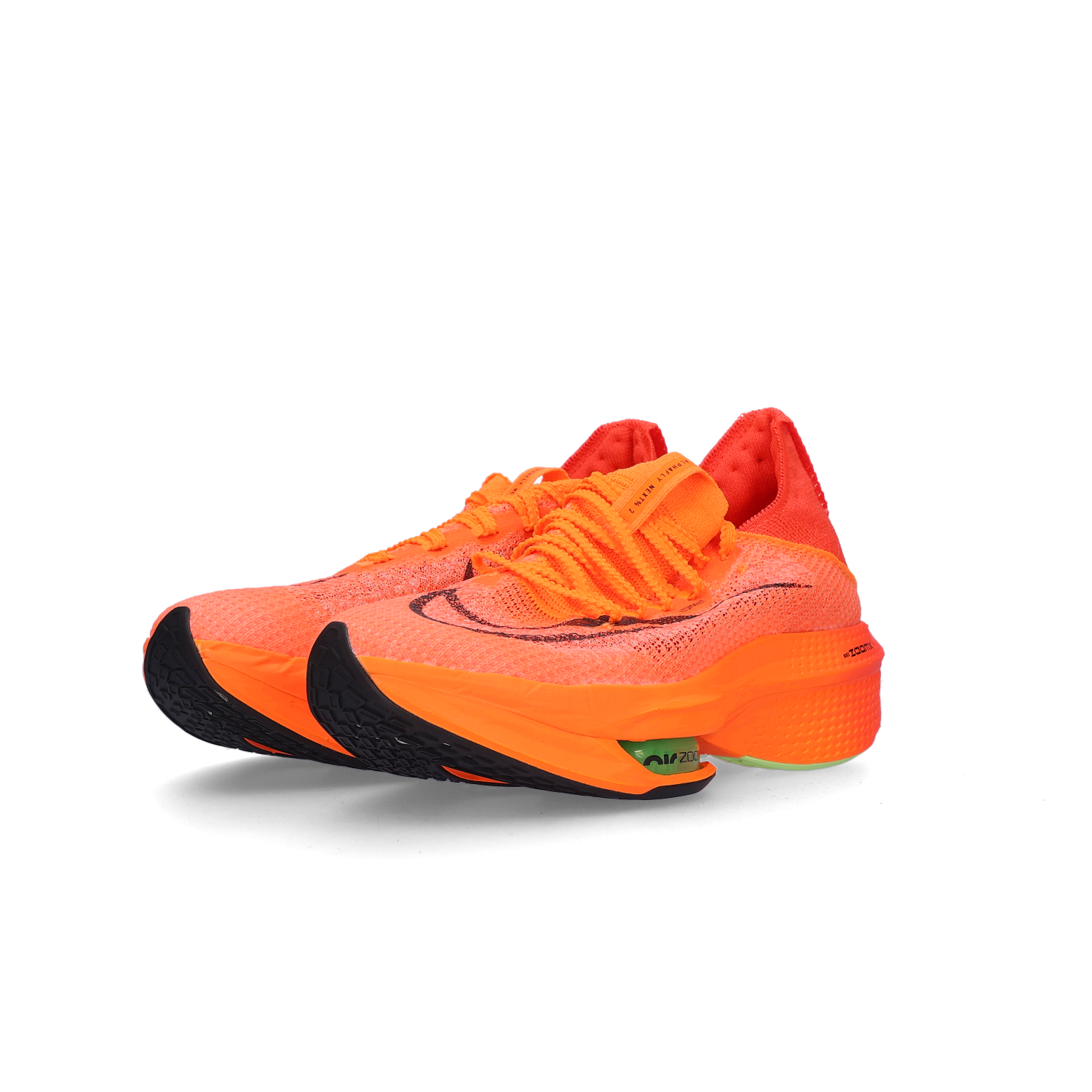 (W) Nike Air Zoom Alphafly Next% 2 Total Orange Black