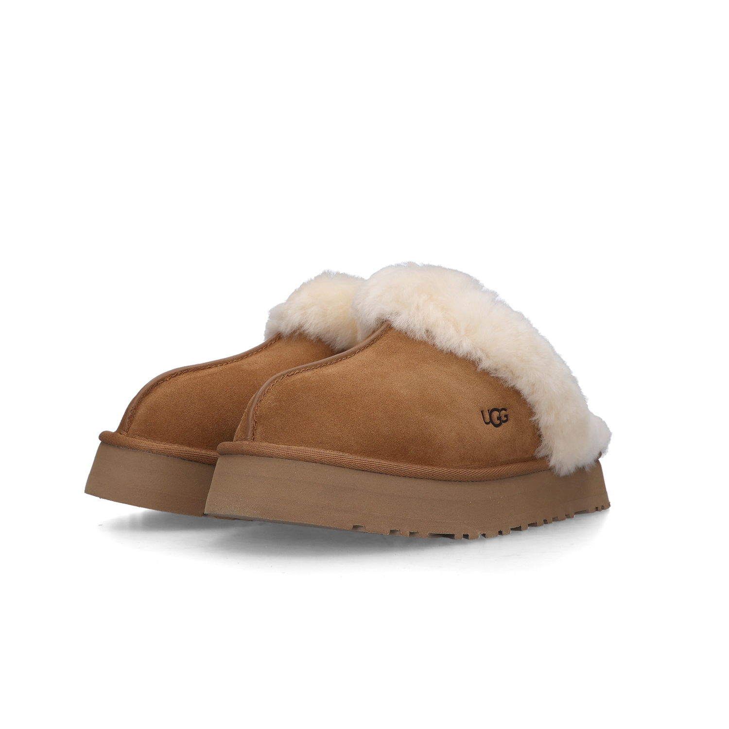 (W) UGG Disquette Slipper Chestnut