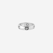 Gucci Blind For Love Ring Silver