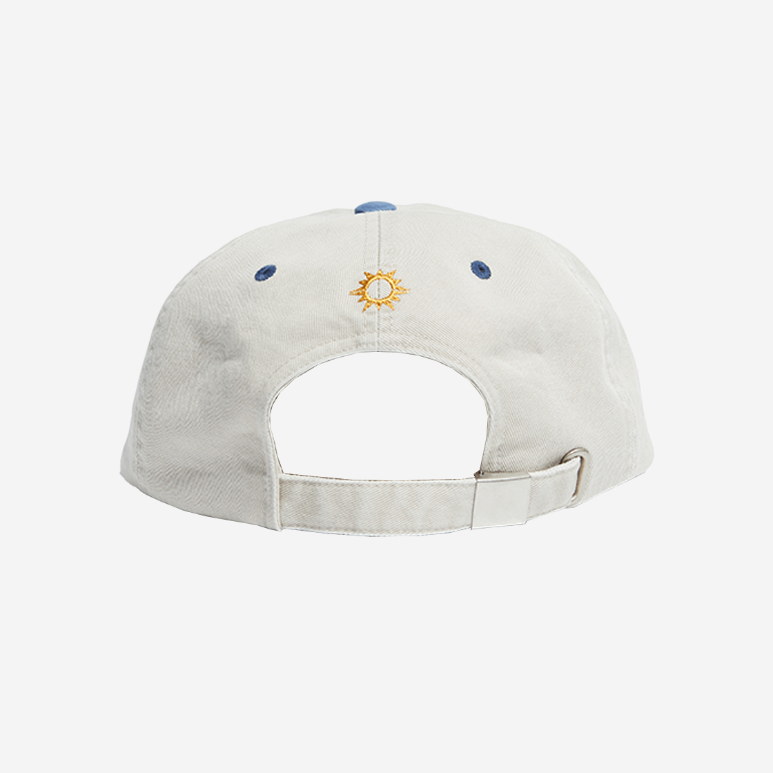 HELLO■Two Tone Washed OG Logo 6panel Cap_ Beige & Charcoal 헬로 선라이즈(HELLO SUNRISE) Two Tone Washed OG Logo 6panel
