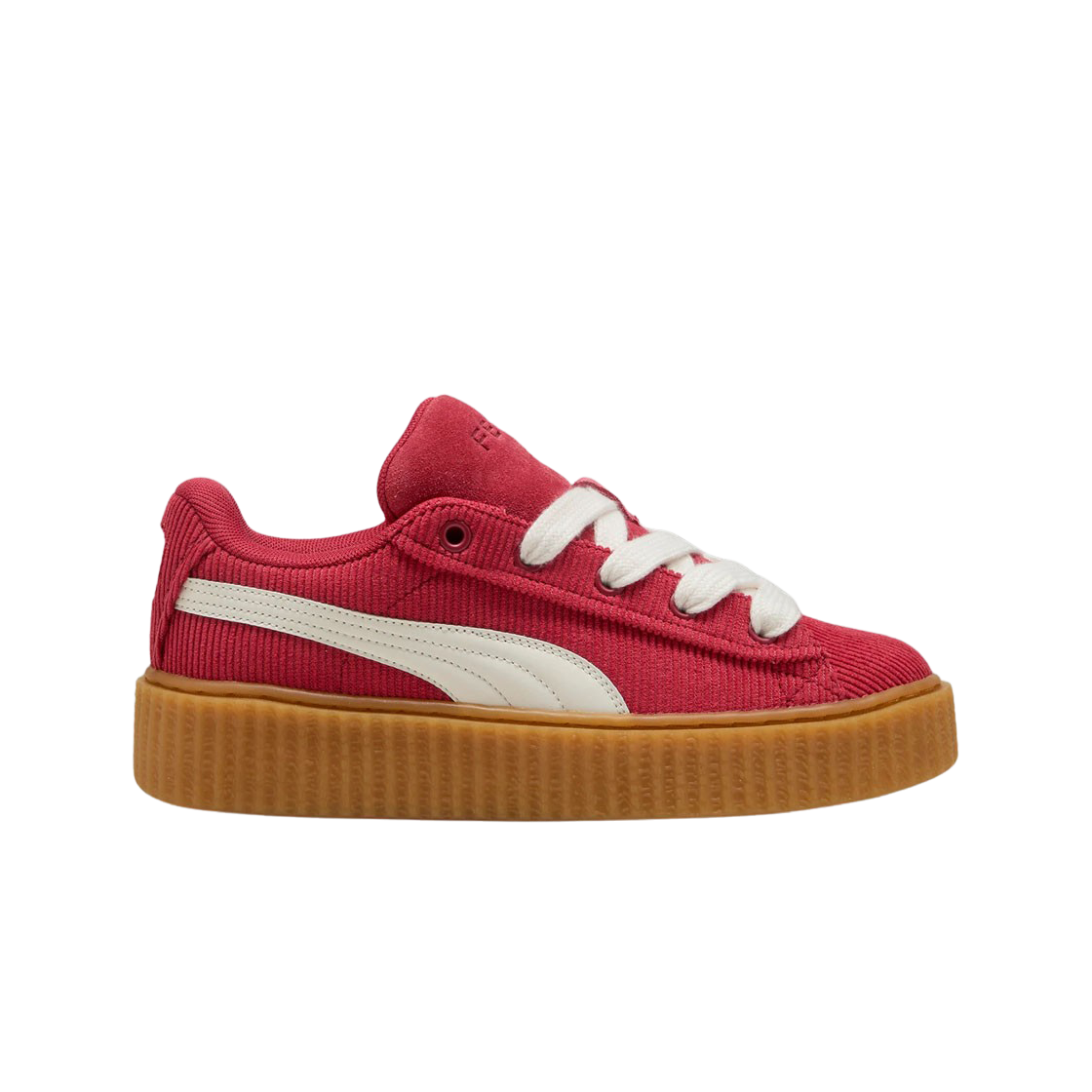 399871-04 (W) Puma x Fenty Creeper Phatty Corduroy Club Red Warm White