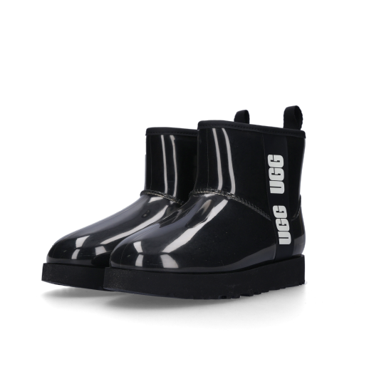 (W) UGG Classic Clear Mini Boots Black