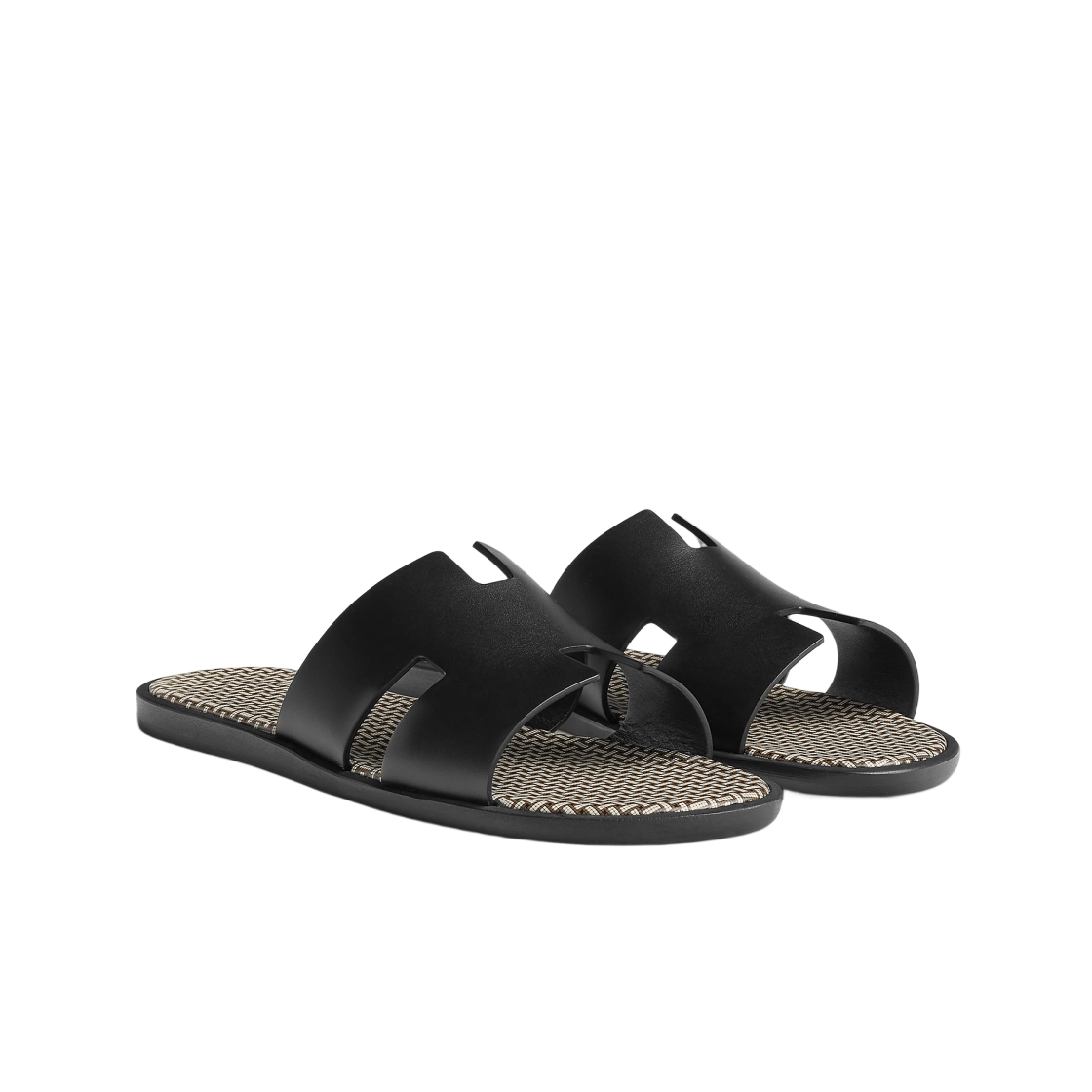 에르메스 이즈미르 샌들 카프스킨 & 누아(Hermes Izmir Sandal Calfskin & Noir) - 2