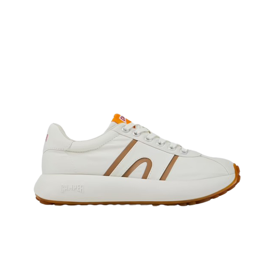 K201613-002 (W) Camper Pelotas Athens Textile Sneakers White