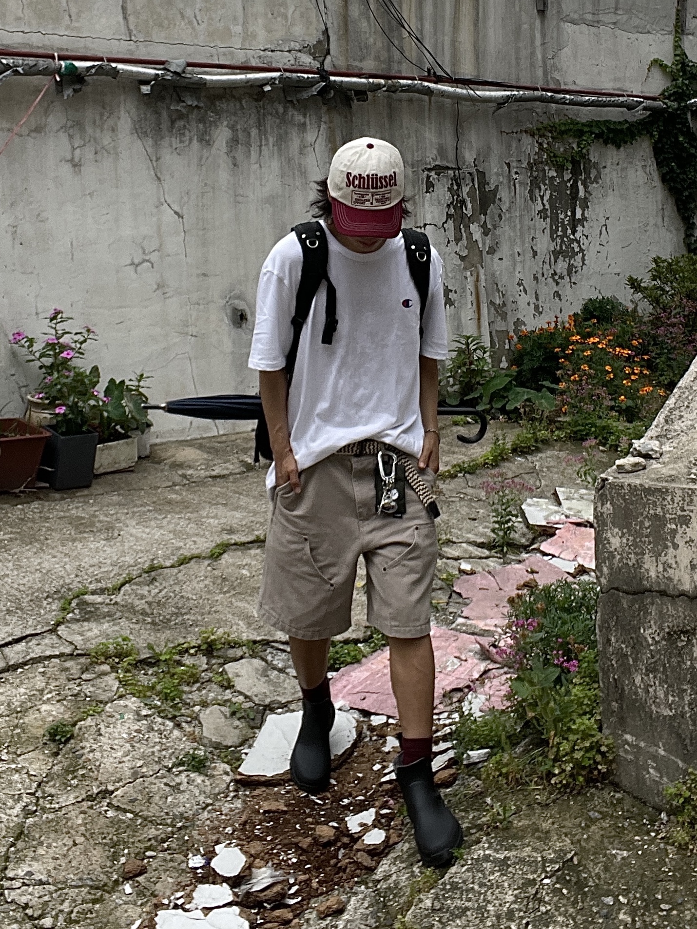 Rockfishweatherwear x Goyowear Trail Rainboots Black 착용 스타일 - 2