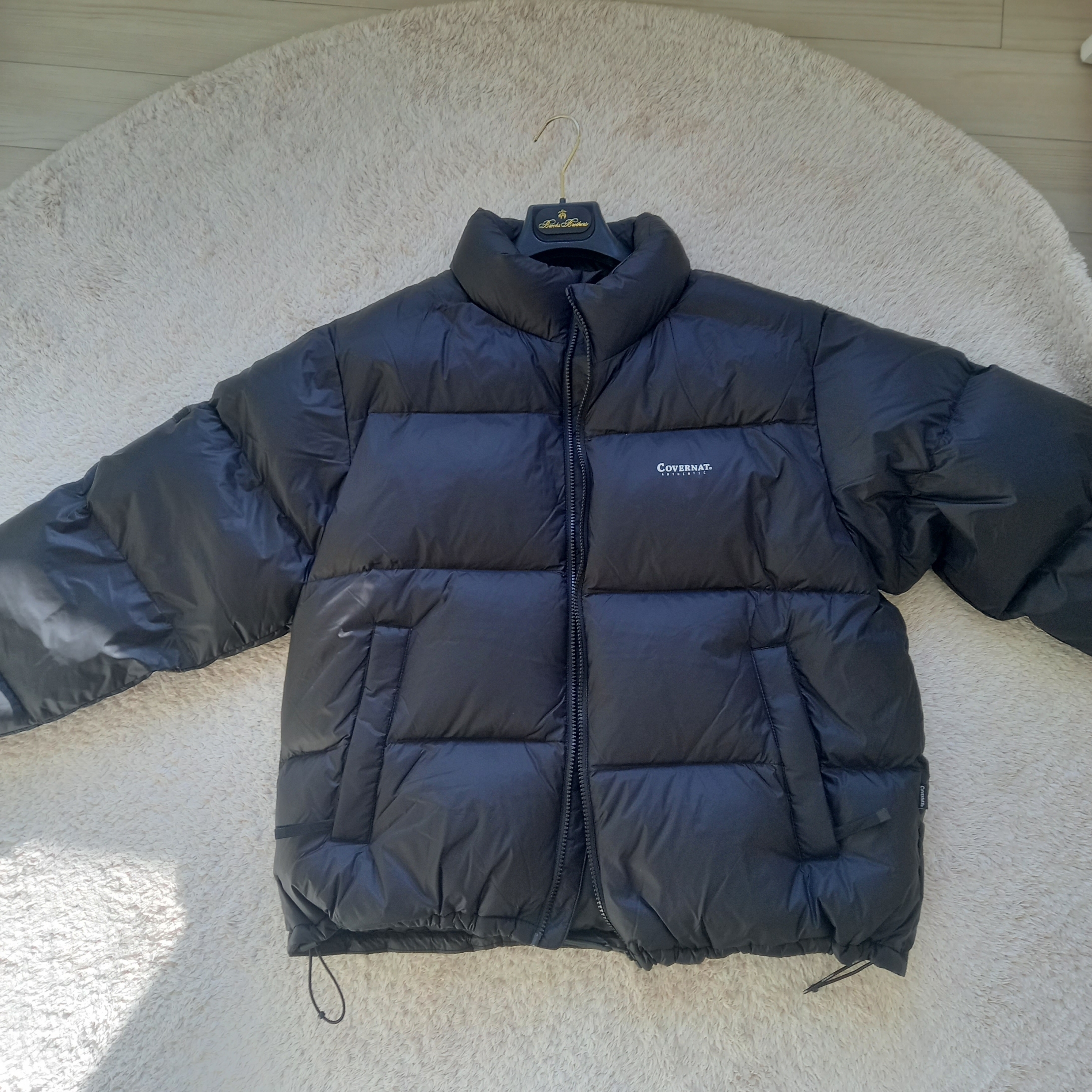 Moncler Maya Short Down Jacket Black - 23FW 착용 스타일 - 3