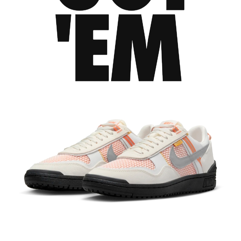 Nike x Union Field General SP Ivory and Light Orewood Brown 착용 스타일 - 3