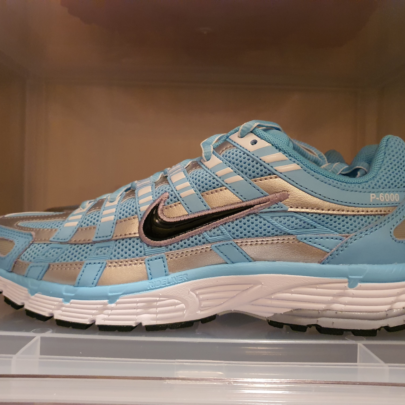 Nike P-6000 Aquarius Blue Black 착용 스타일