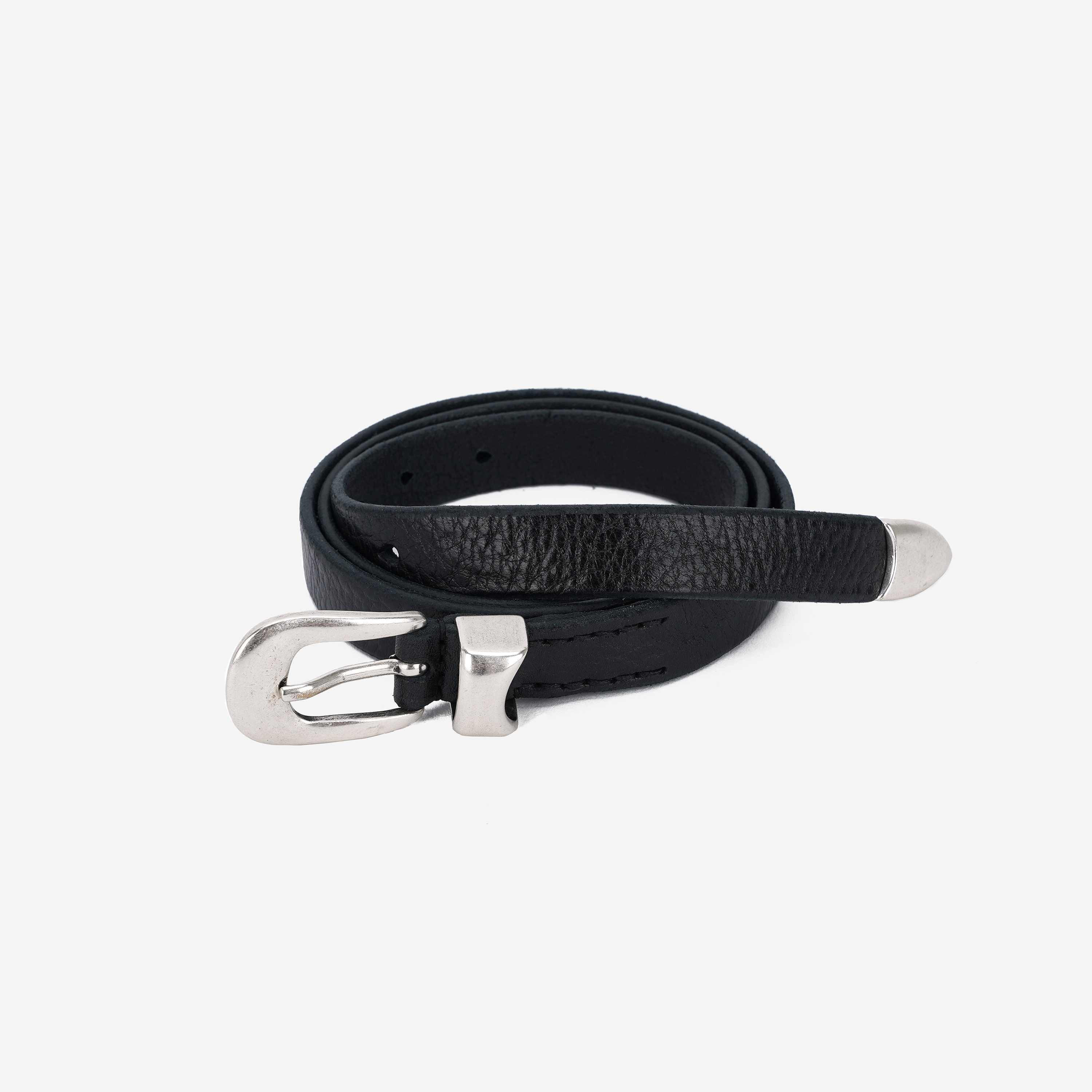 Our Legacy Belt 2cm Leather Black