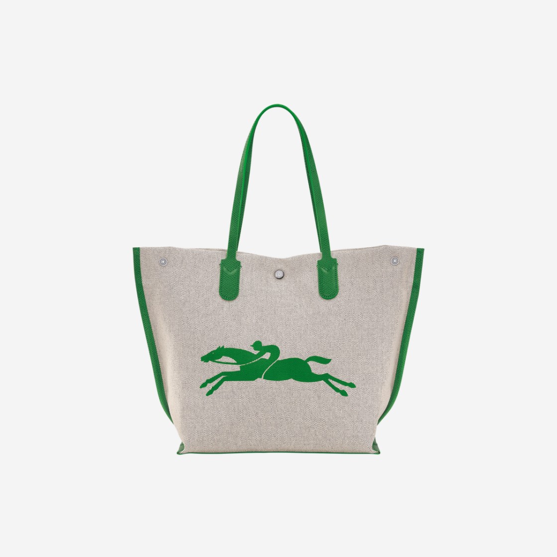 Longchamp Roseau Tote Bag L Green 상세 이미지 2