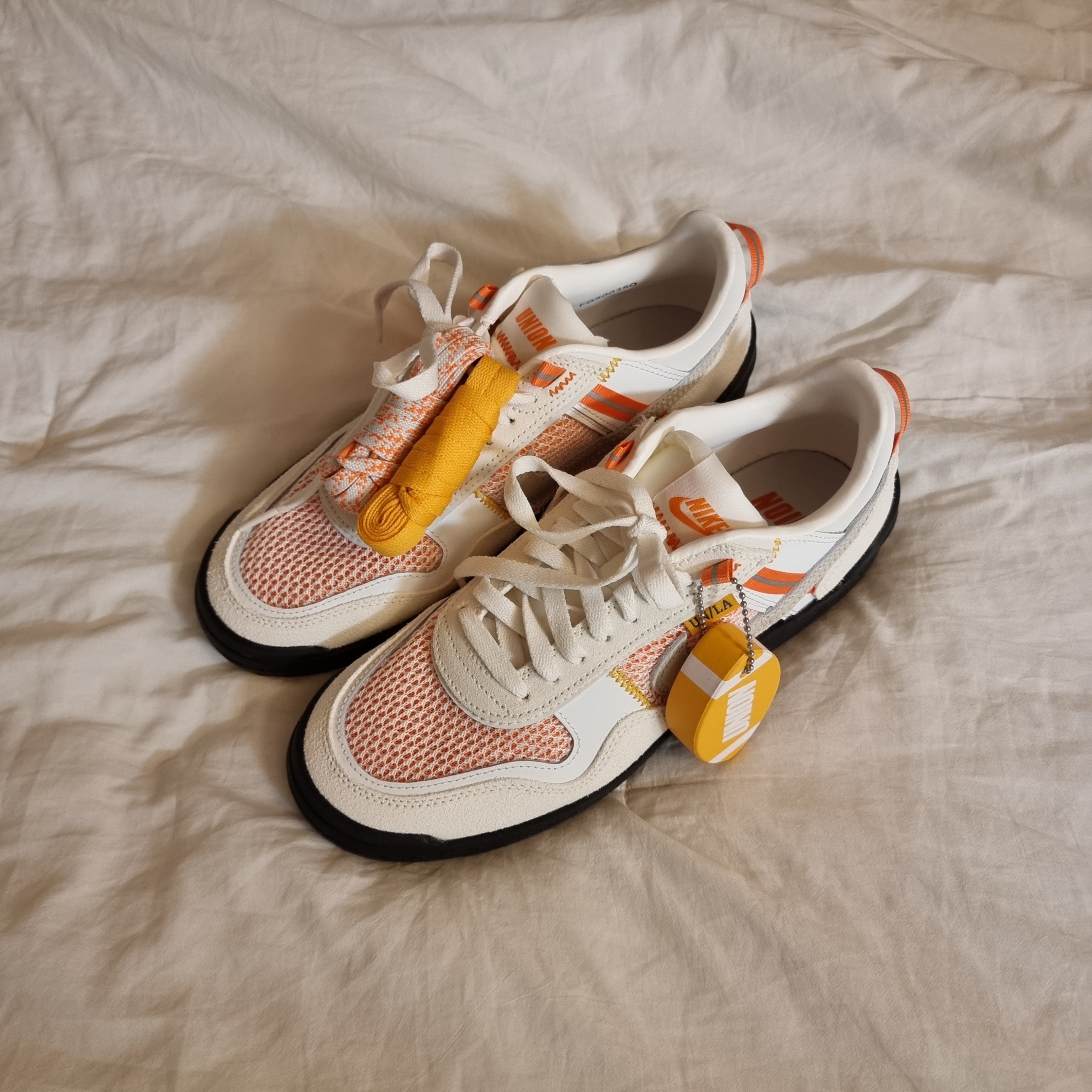 Nike x Union Field General SP Ivory and Light Orewood Brown 착용 스타일