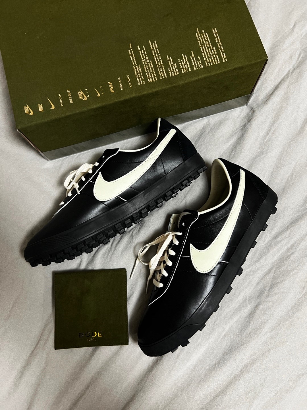Nike x Bode Astrograbber SP Black and Coconut Milk 착용 스타일