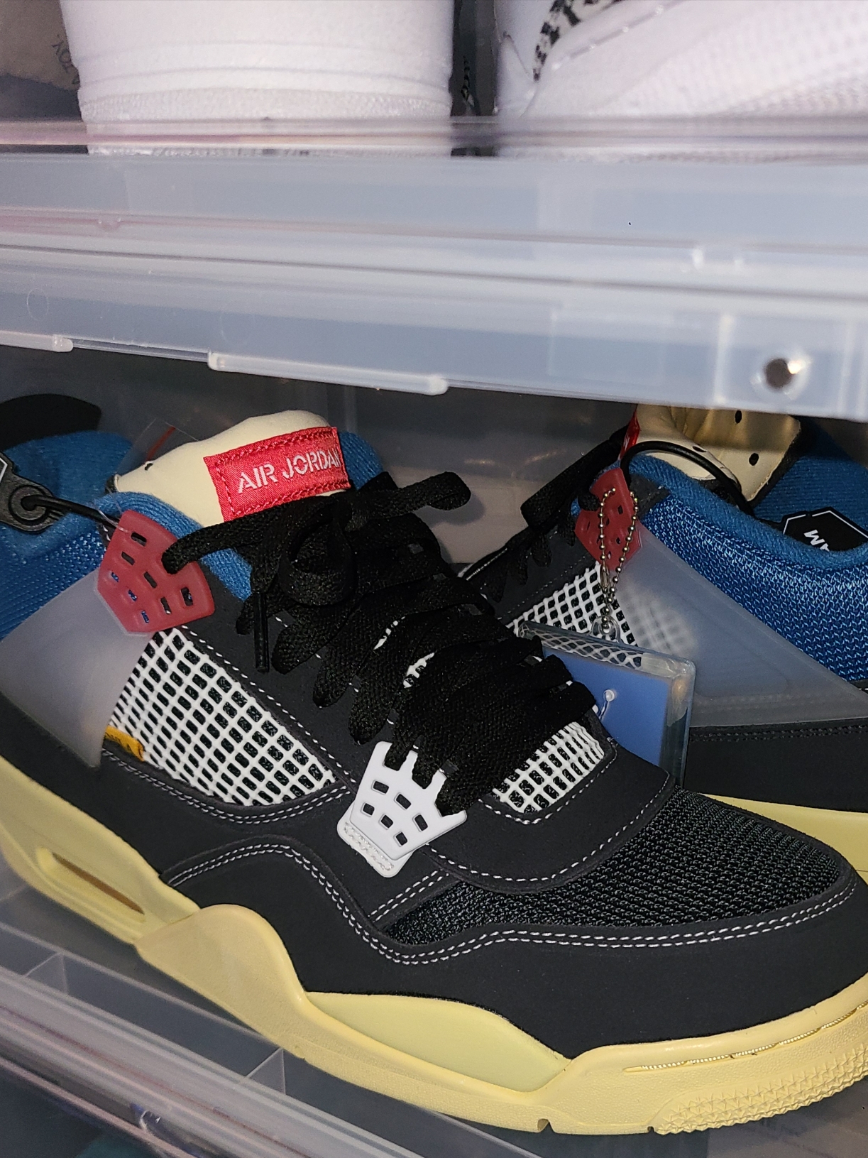 Jordan 4 x Union Retro Off Noir 착용 스타일