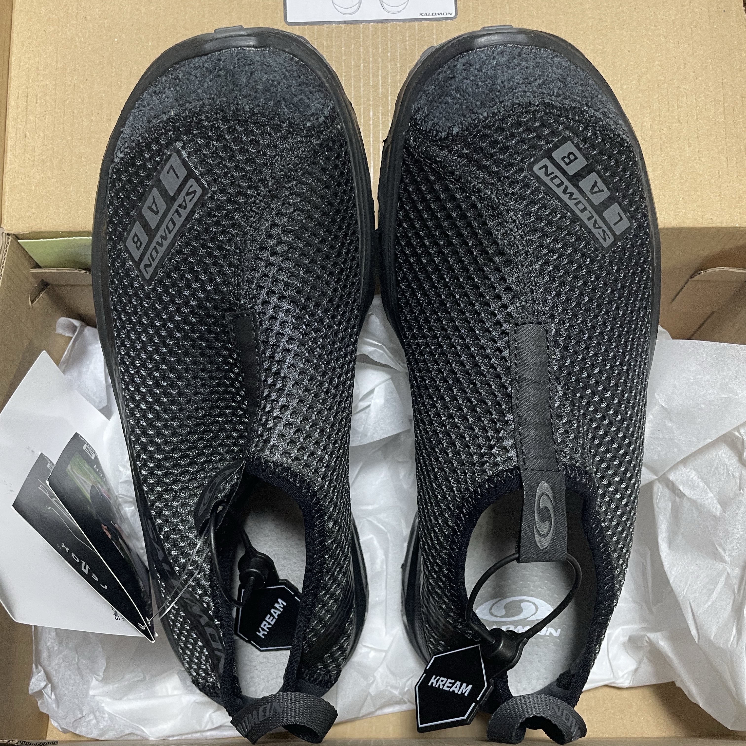 Salomon RX Moc 3.0 Suede Black Magnet 착용 스타일