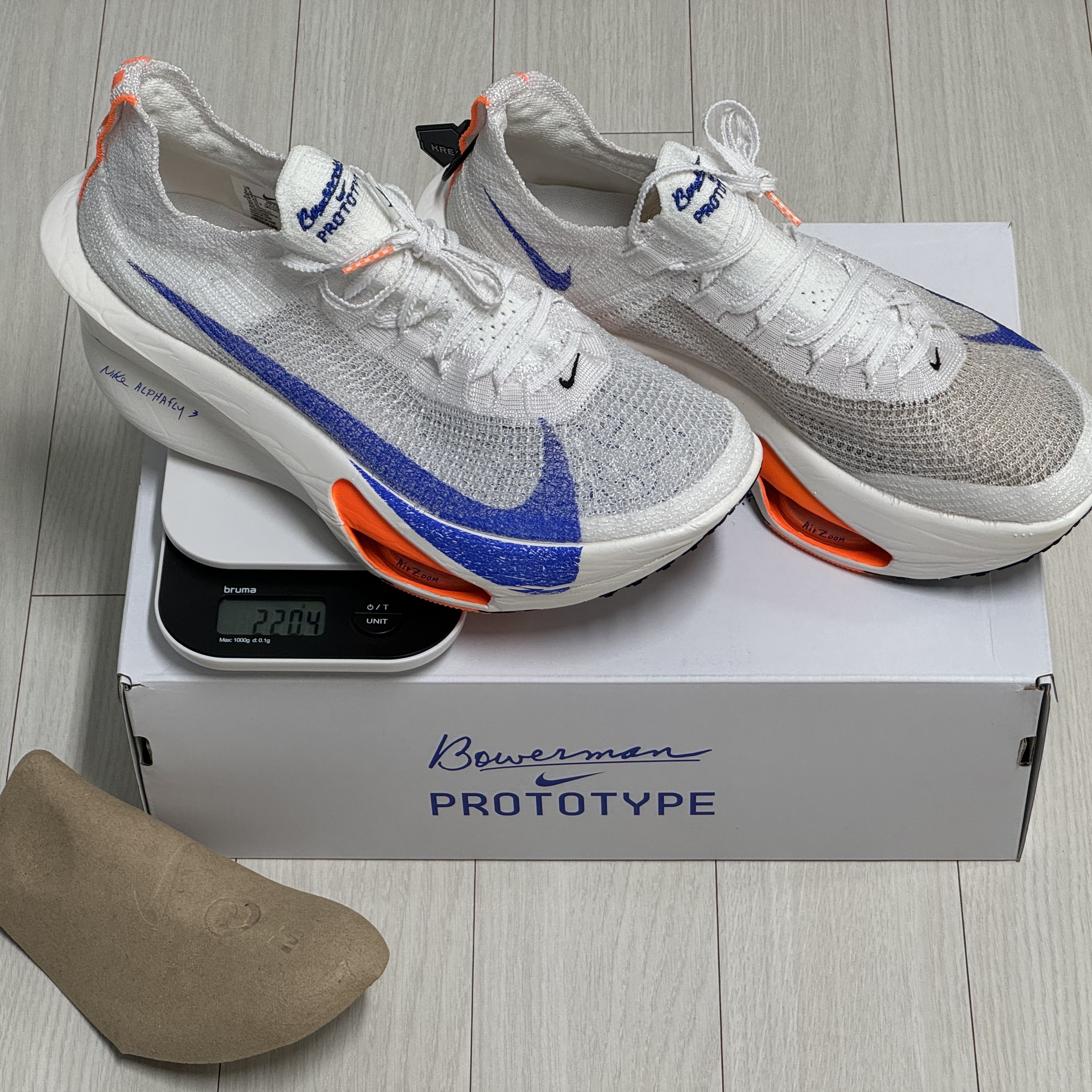 Nike Air Zoom Alphafly Next% 3 Blueprint 착용 스타일 - 1