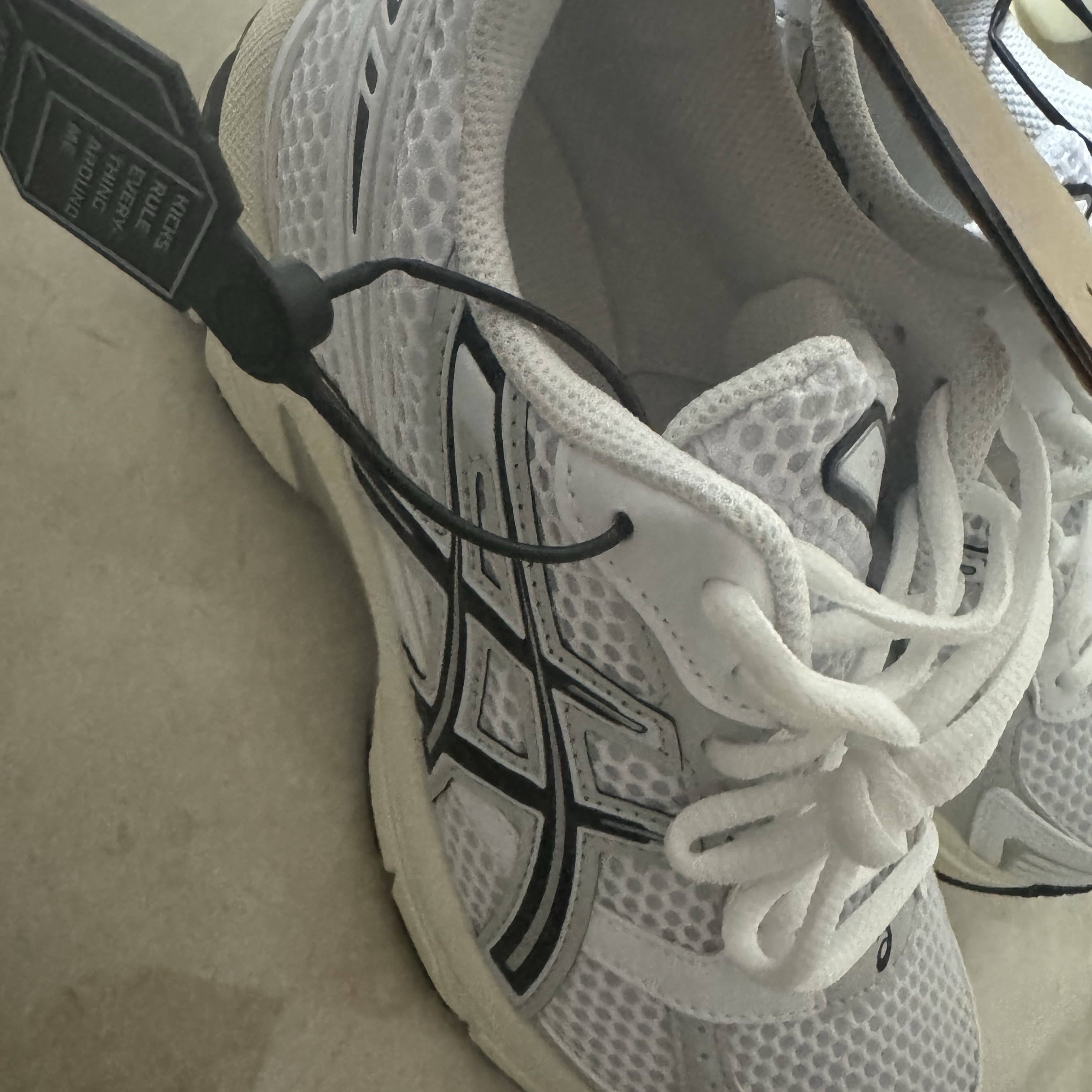 Asics Gel-1130 White Cloud Grey 착용 스타일 - 1