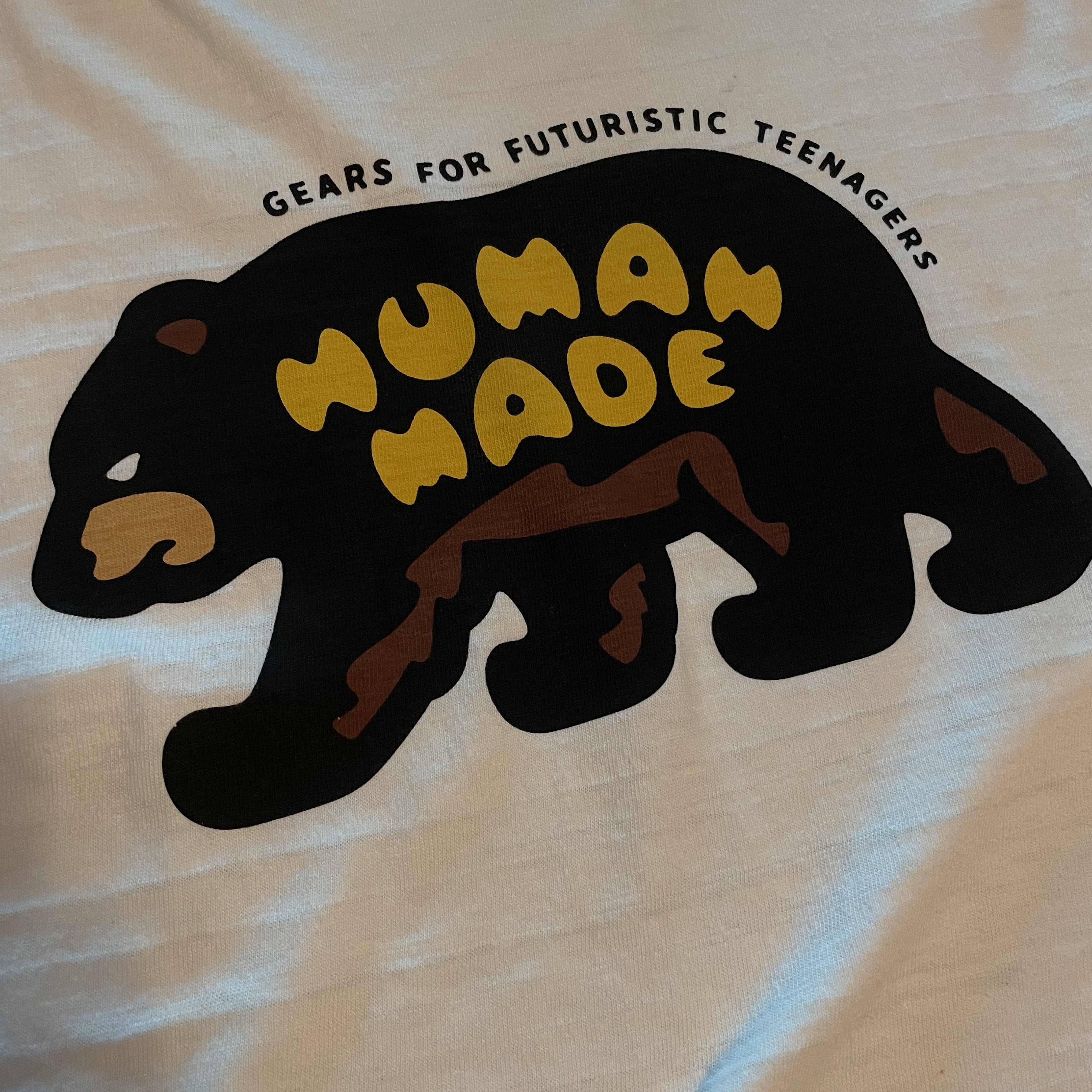 Human Made Graphic T-Shirt #10 White, Casetify x Matin Kim iPhone Destroyed Denim Magsafe Mirror Case Silver 착용 스타일 - 1
