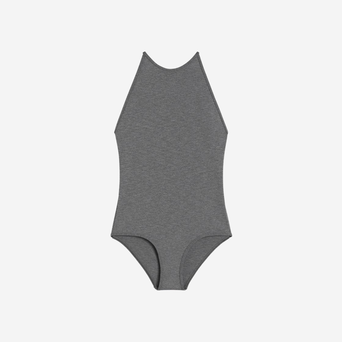 (W) Toteme High Neck Swimsuit Grey Melange 상세 이미지 1