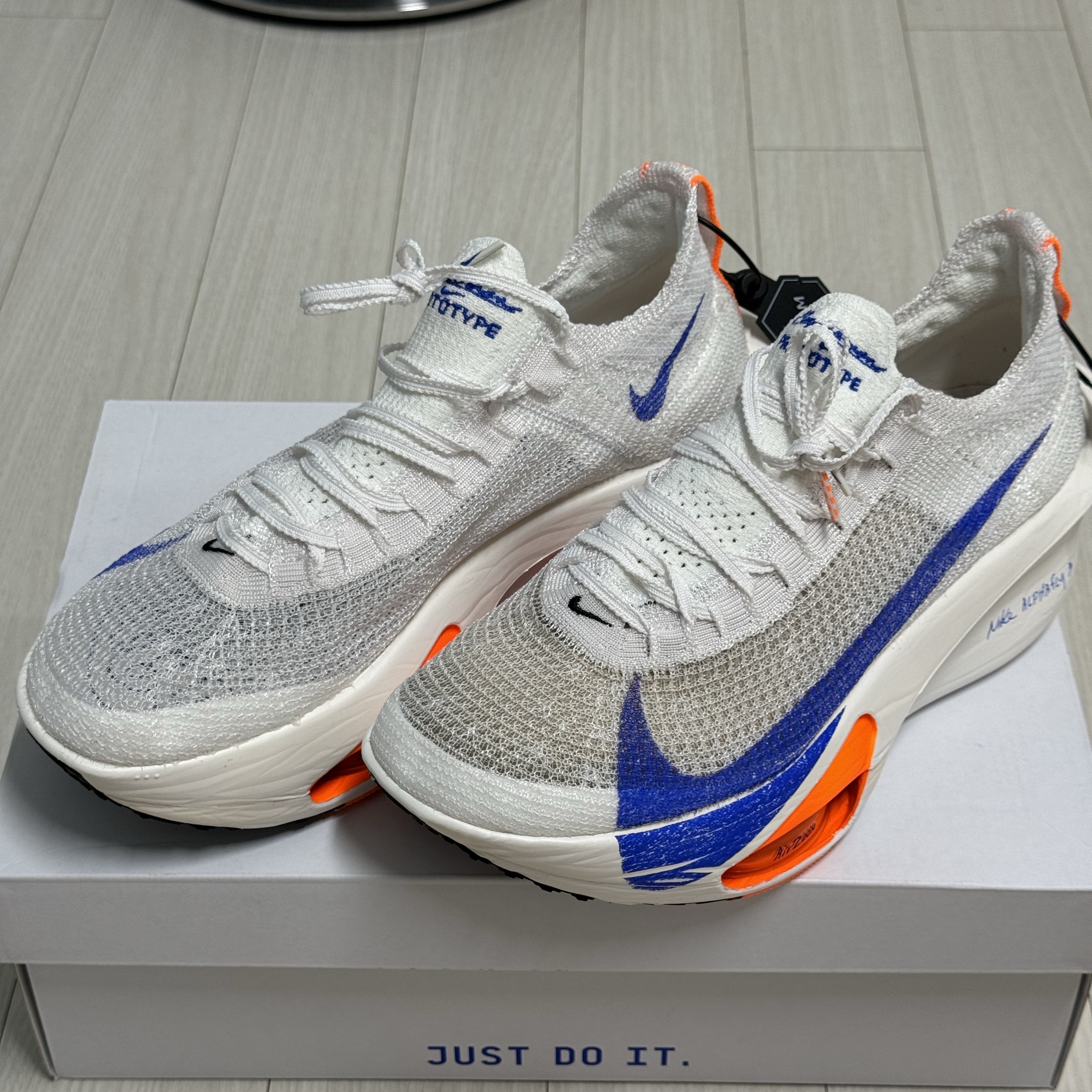 Nike Air Zoom Alphafly Next% 3 Blueprint 착용 스타일 - 3