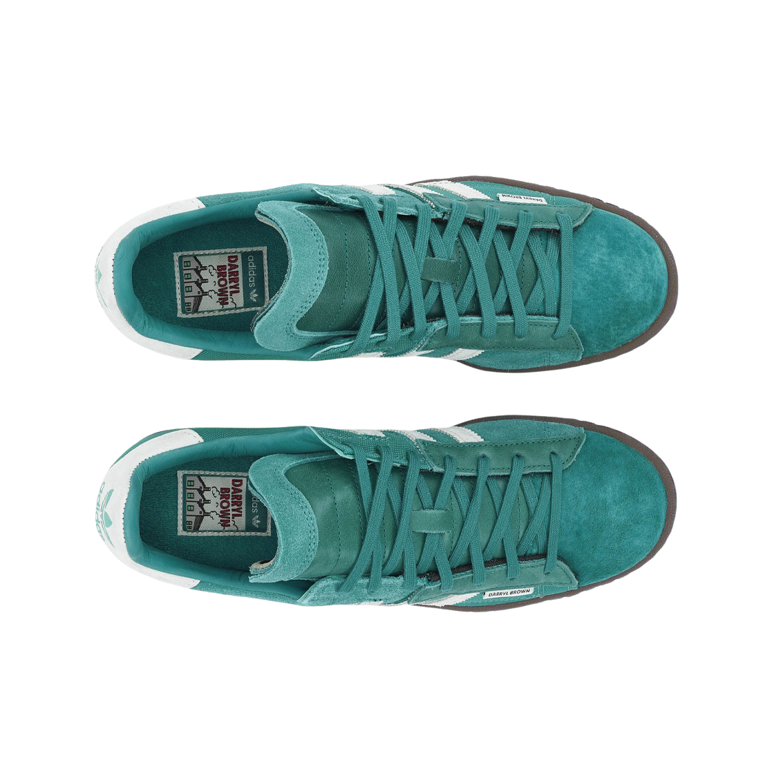 아디다스 x 대릴 브라운 캠퍼스 80 액티브 그린(Adidas x Darryl Brown Campus 80 Active Green) - 3