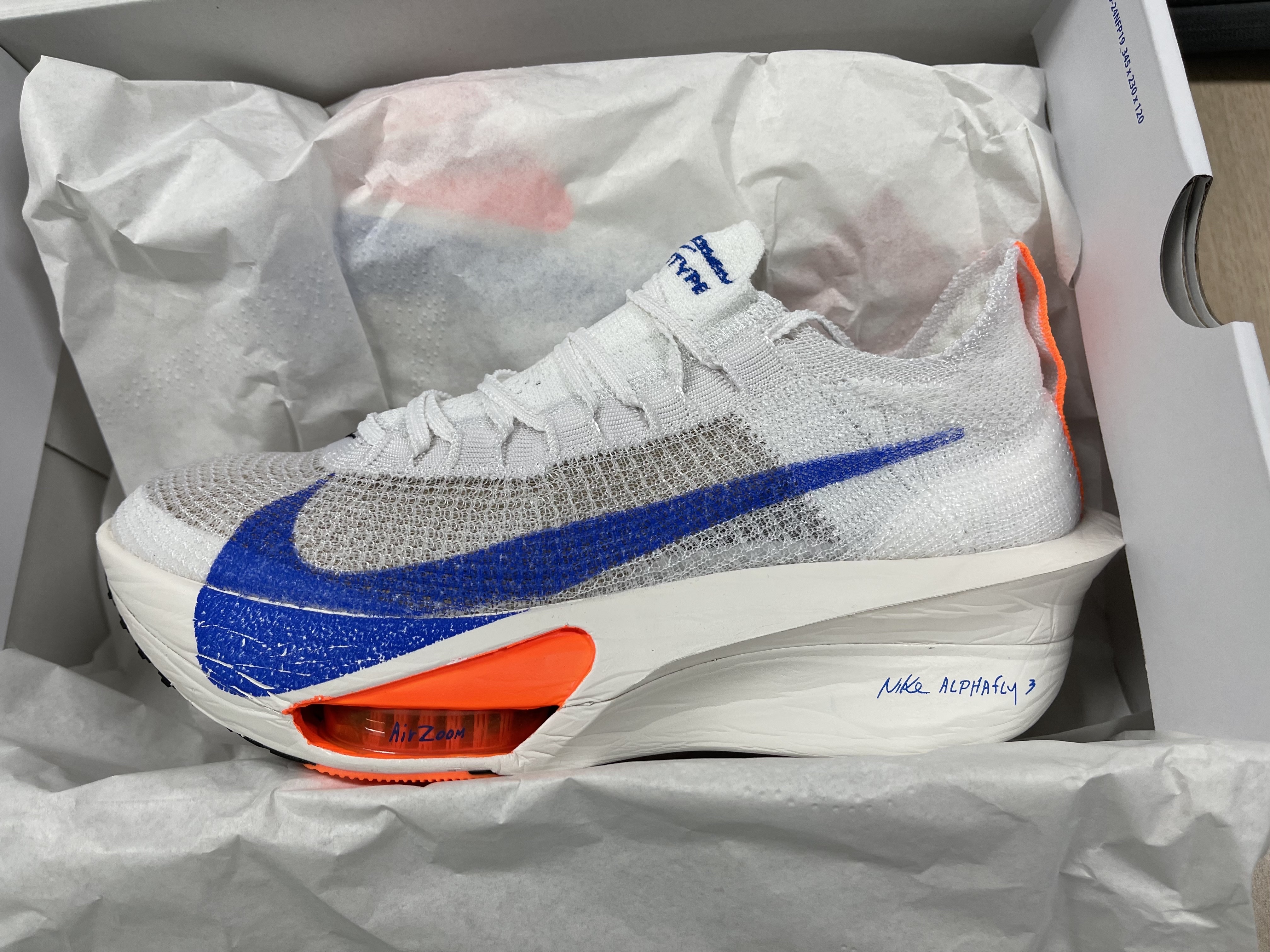 Nike Air Zoom Alphafly Next% 3 Blueprint 착용 스타일 - 1