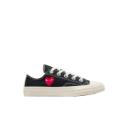 (Kids) Converse x Play Comme des Garcons Single Heart Chuck 70 Ox Black