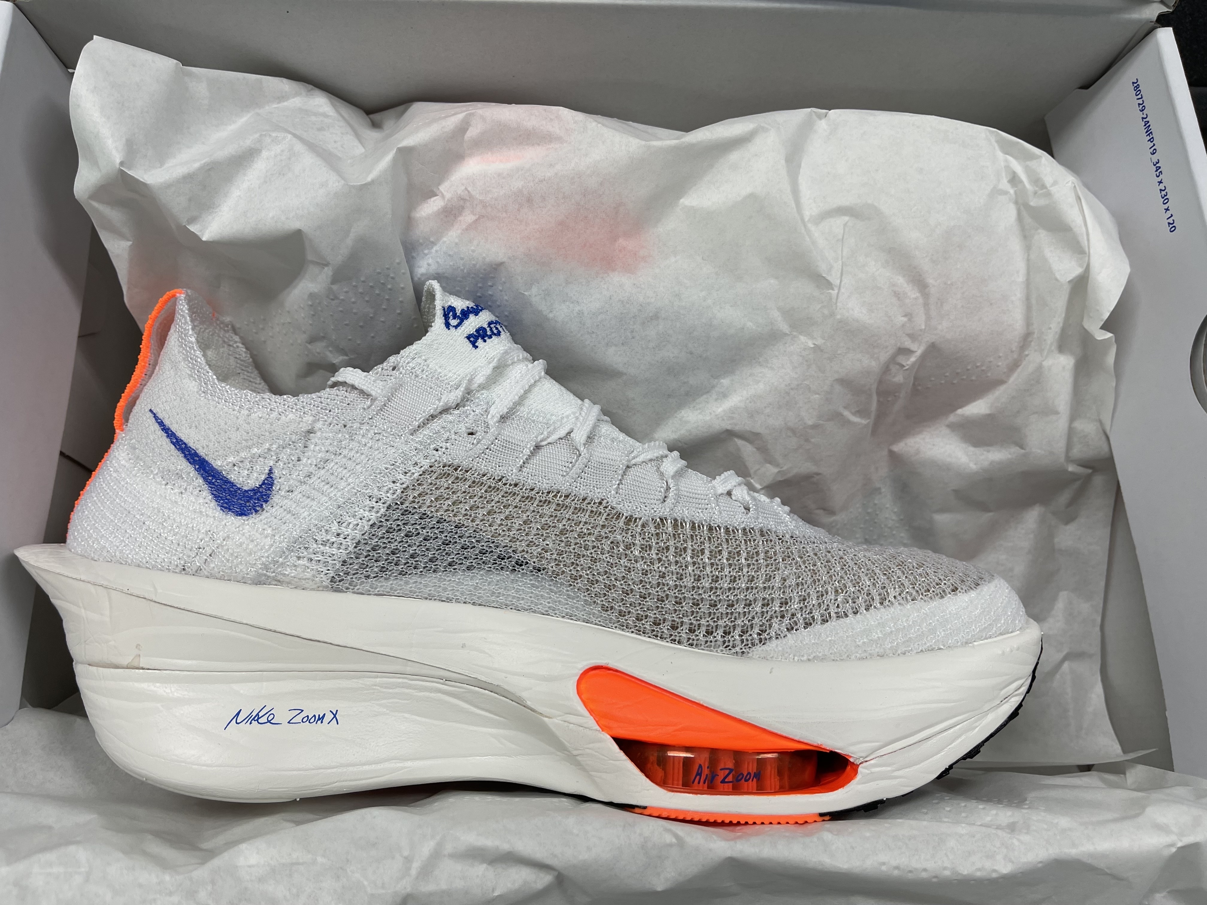 Nike Air Zoom Alphafly Next% 3 Blueprint 착용 스타일 - 2