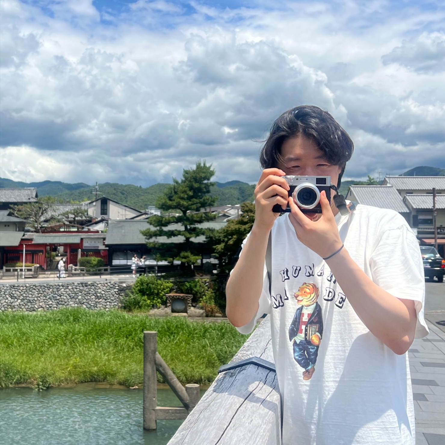 Human Made Graphic T-Shirt #15 White 착용 스타일