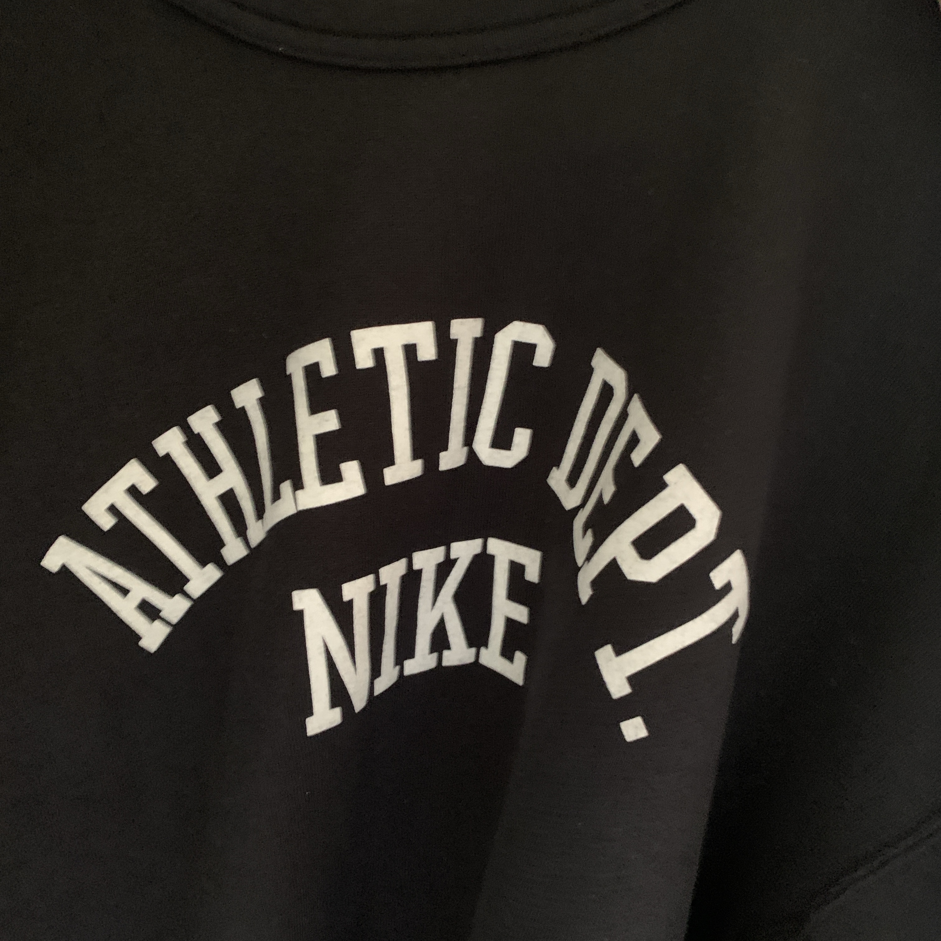 Nike NSW Trend Fleece Crew Black Sail - Asia 착용 스타일 - 1