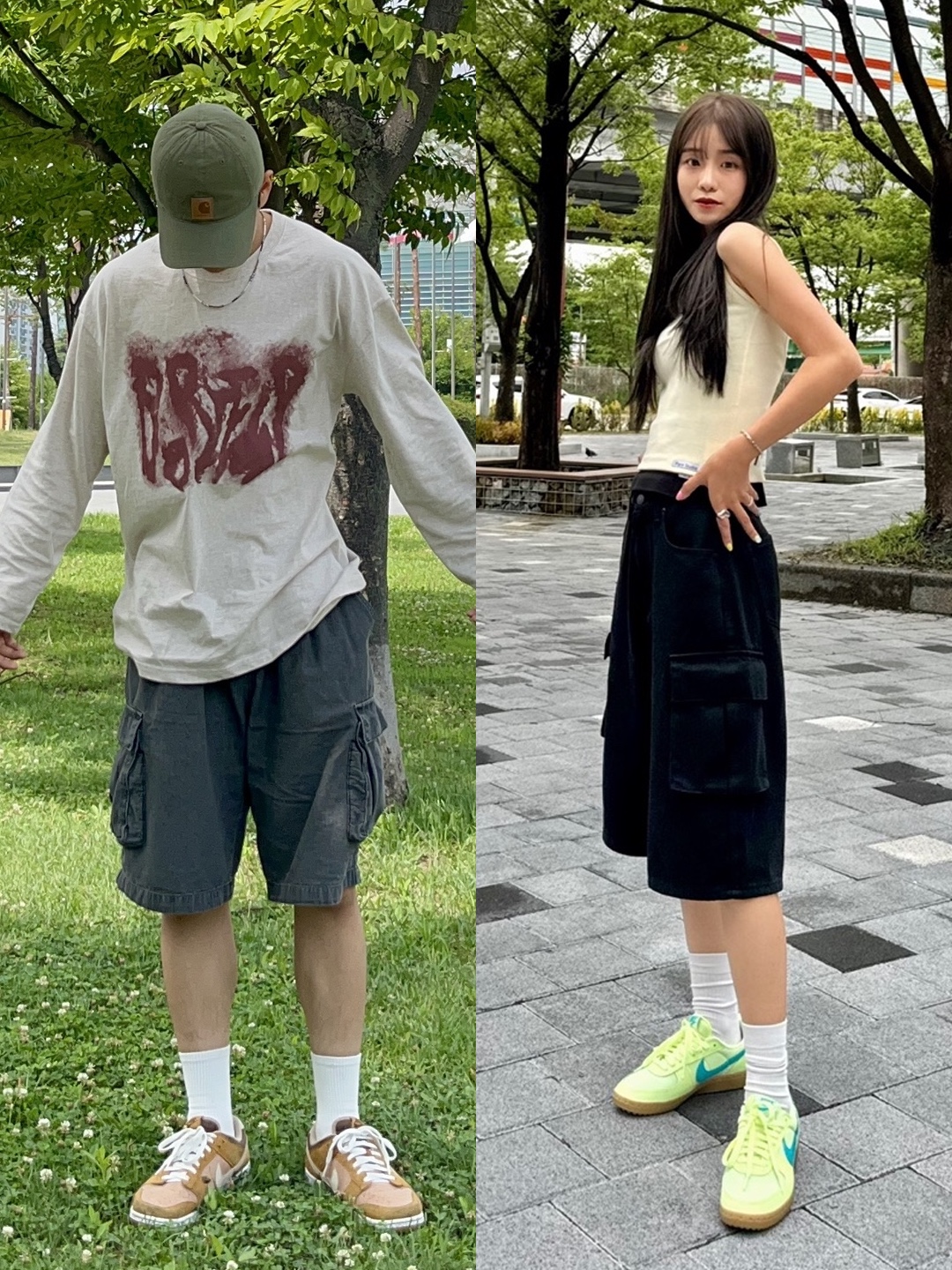 Reebok x Joegush Premier Road Plus VI Red, (W) Calvin Klein Carousel Bikini Brief Grey Heather 착용 스타일 - 3