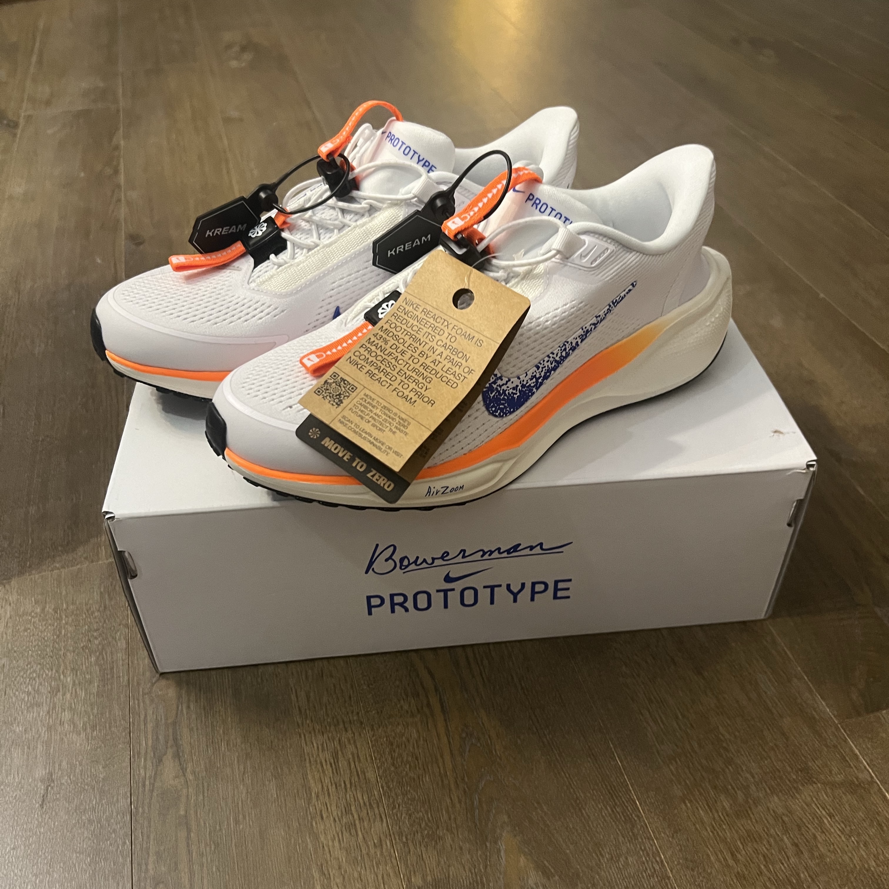 Nike Air Zoom Pegasus EasyOn Blueprint 착용 스타일
