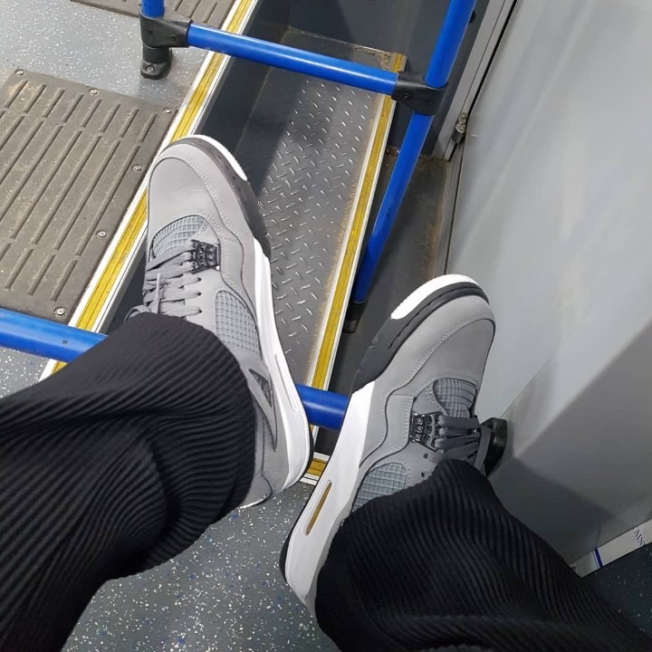 Jordan 4 Retro Cool Grey 2019 착용 스타일 - 2