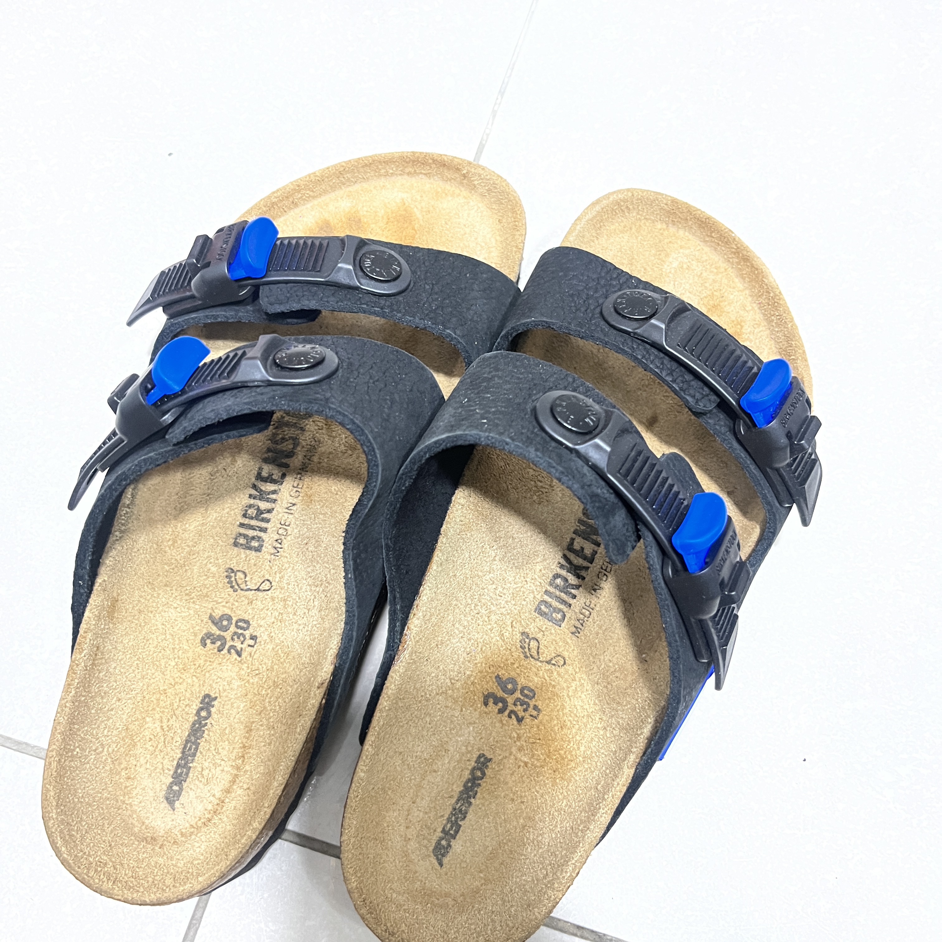 Birkenstock x Ader Error Arizona Tech Black 착용 스타일
