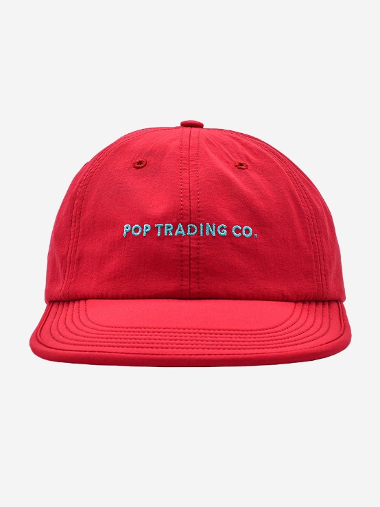 Pop Trading Company Flexfoam Sixpanel Hat Navy Snapdragon, Pop Trading Company Flexfoam Sixpanel Hat Rio Red Peacock Green 착용 스타일 - 4
